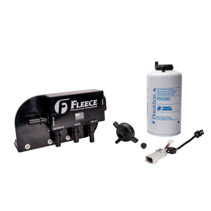 Under Bed Fuel Filter Assembly for 17-26 Ford F250-550 Fleece Performance