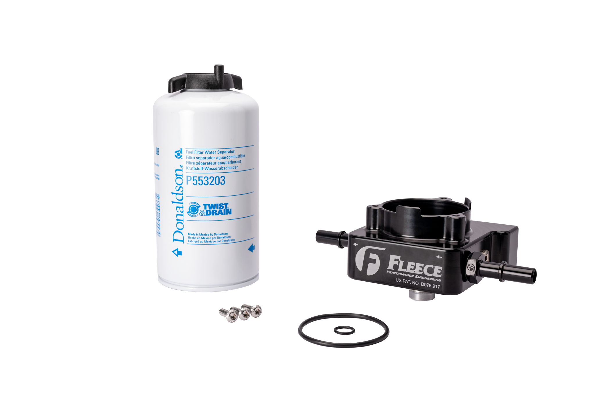 L5P Fuel Filter Upgrade Kit 17-19 Silverado/Sierra 2500/3500 Fleece Performance
