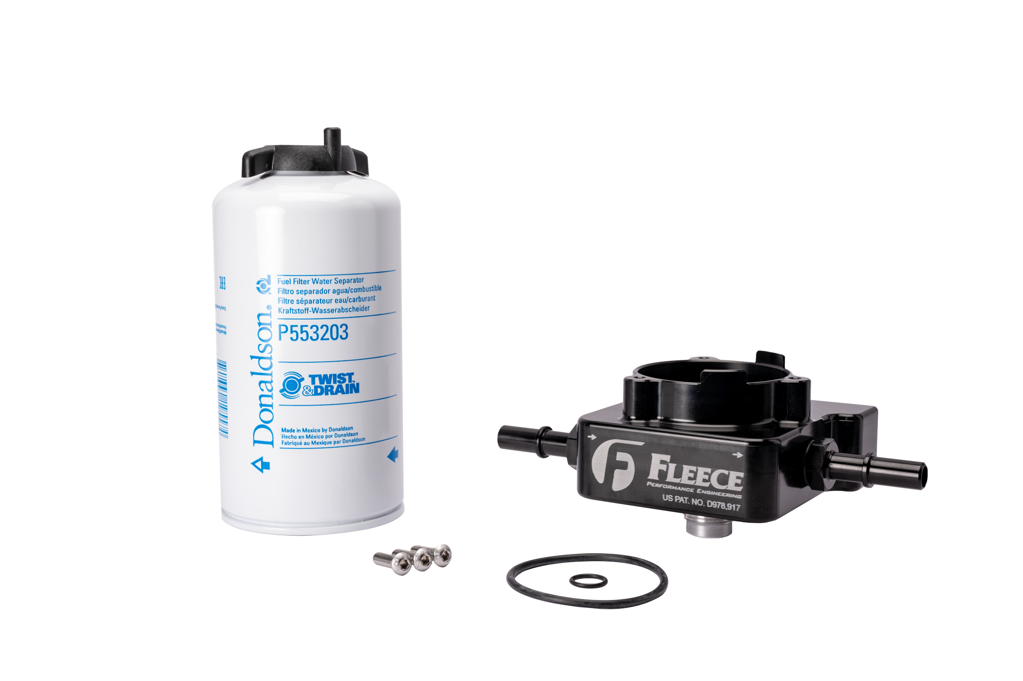 L5P Fuel Filter Upgrade Kit 20 Silverado/Sierra 2500/3500Fleece Performance