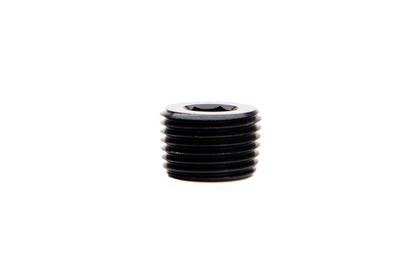 3/4 Inch NPT Hex Socket Plug Black Fleece Performance