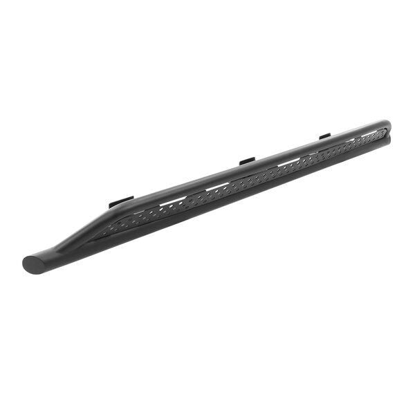Frame Mounted Steel Rock Sliders Textured Black 2020-2025 Jeep Gladiator Go Rhino
