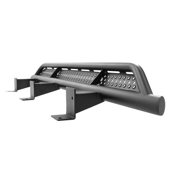 Frame Mounted Steel Rock Sliders Textured Black 2020-2025 Jeep Gladiator Go Rhino