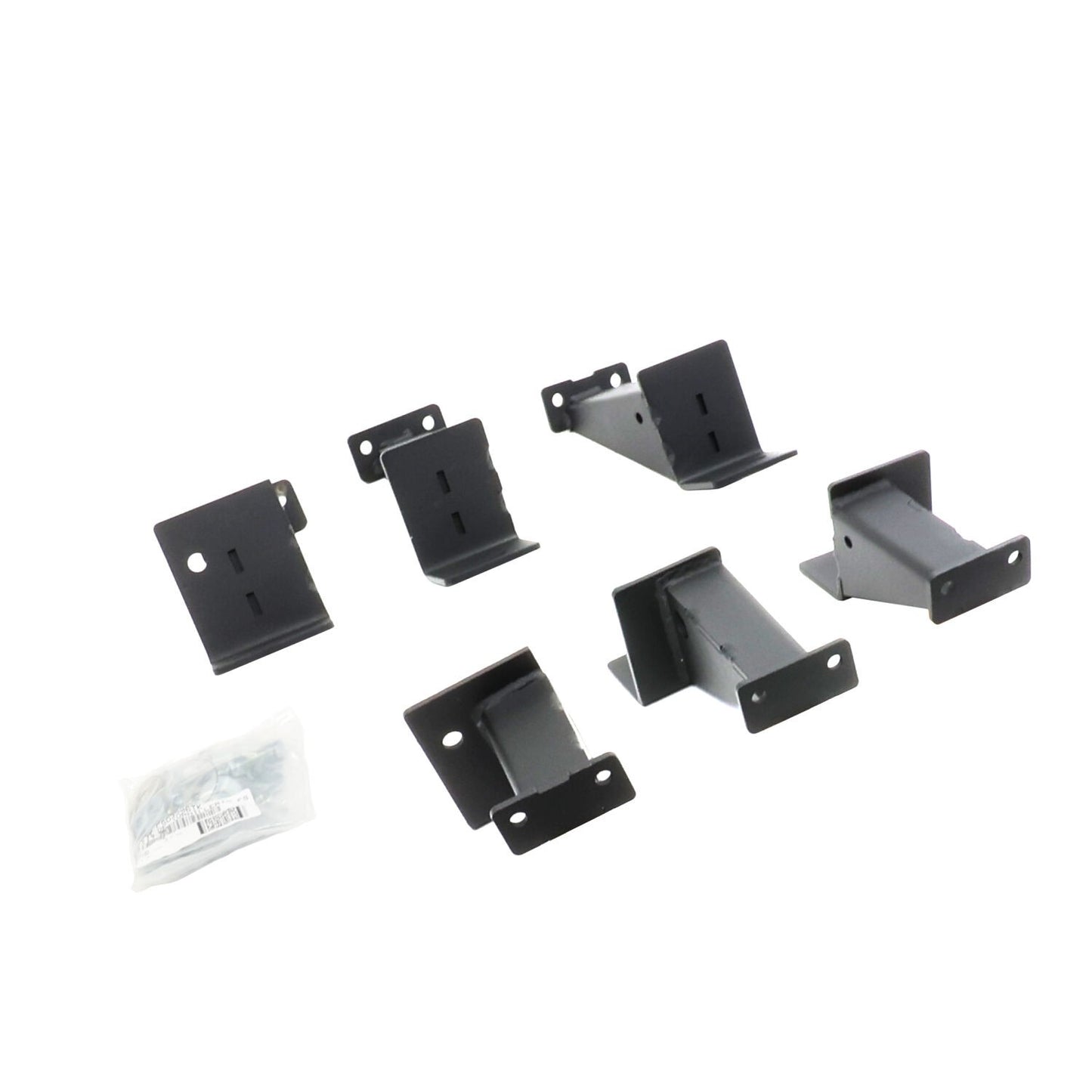 Dominator Xtreme DSS SideSteps 7 Inch With Frame Mounted Bracket Kit Textured Black For 2007-2018 Jeep Wrangler JK Go Rhino
