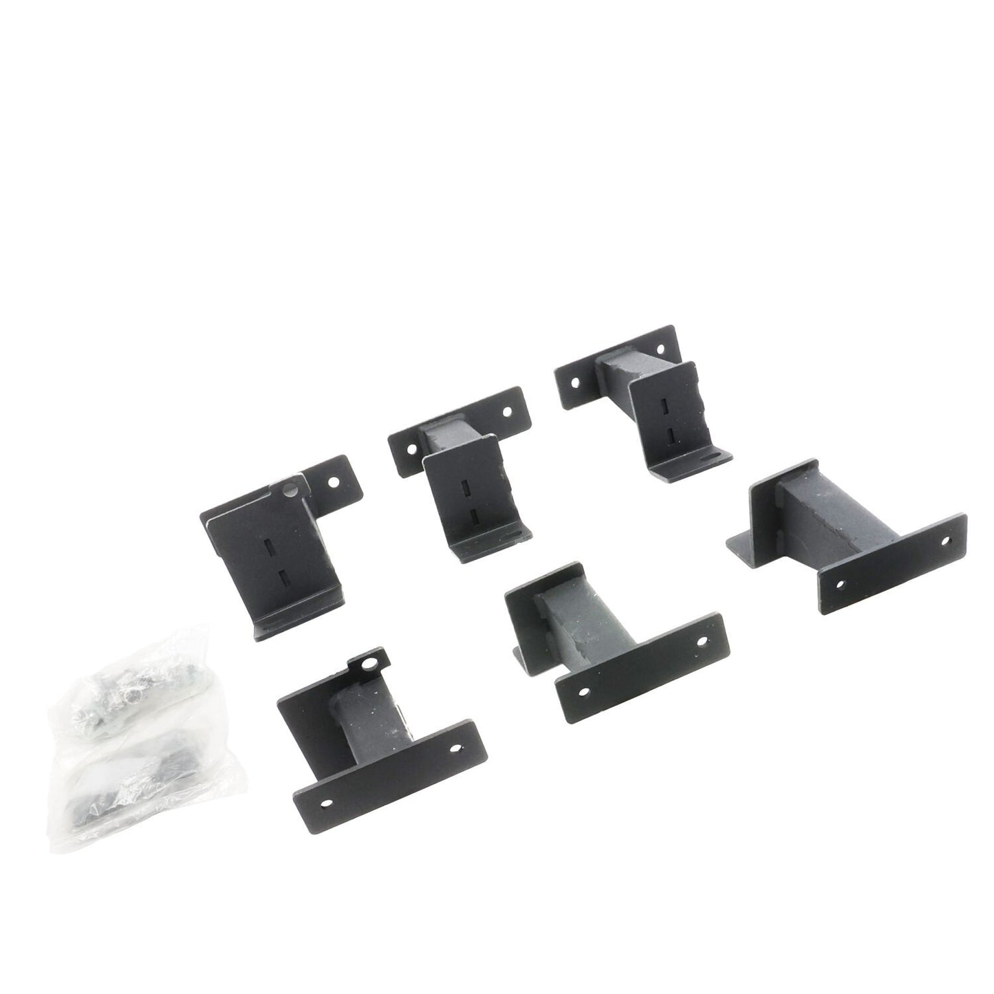 Dominator Xtreme DT SideSteps With Frame Mounted Bracket Kit Textured Black 2018-2026 Jeep Wrangler Go Rhino
