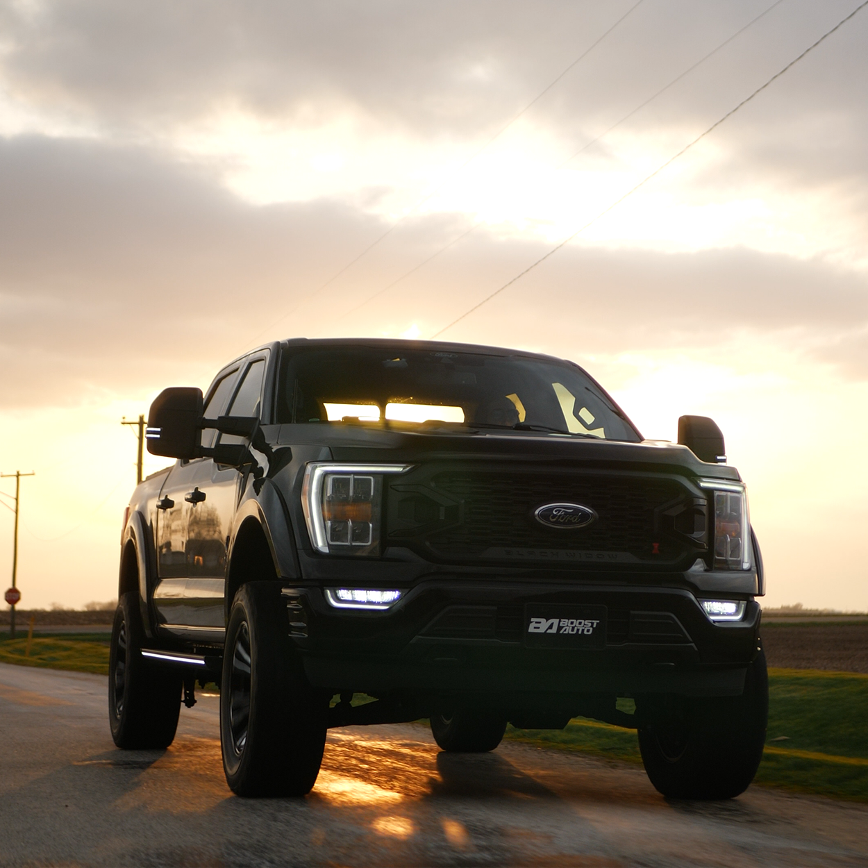 Lumastep M1 Light Up Running Boards | 2021-2026 Ford F150