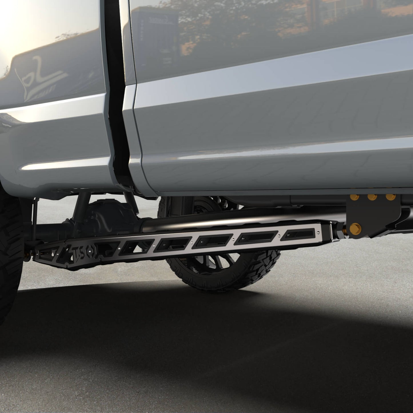 17+ F250/F350 Traction Bars