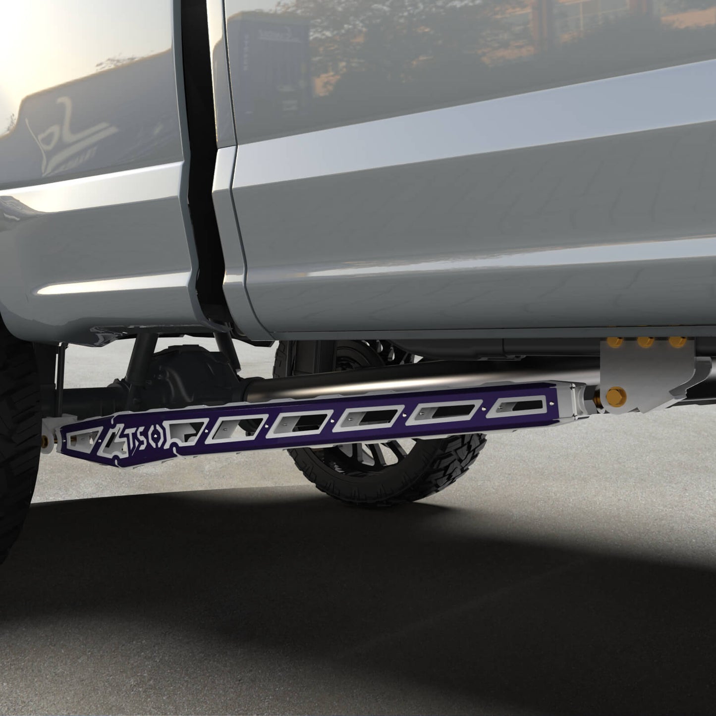 17+ F250/F350 Traction Bars