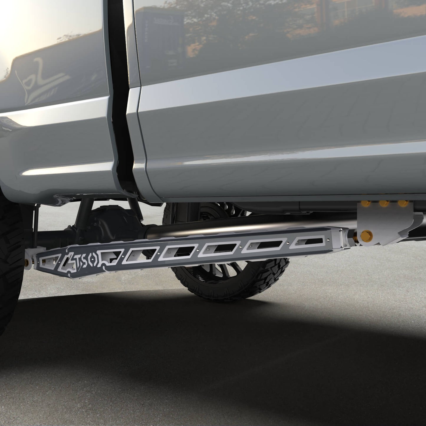 17+ F250/F350 Traction Bars