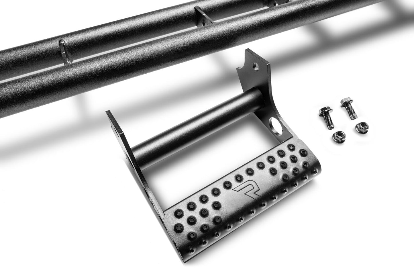 RKR Rock Rails Cab Length (2 Steps per Side) 2015-2025 Chevy Colorado/GMC Canyon Crew Cab Textured Black NFab