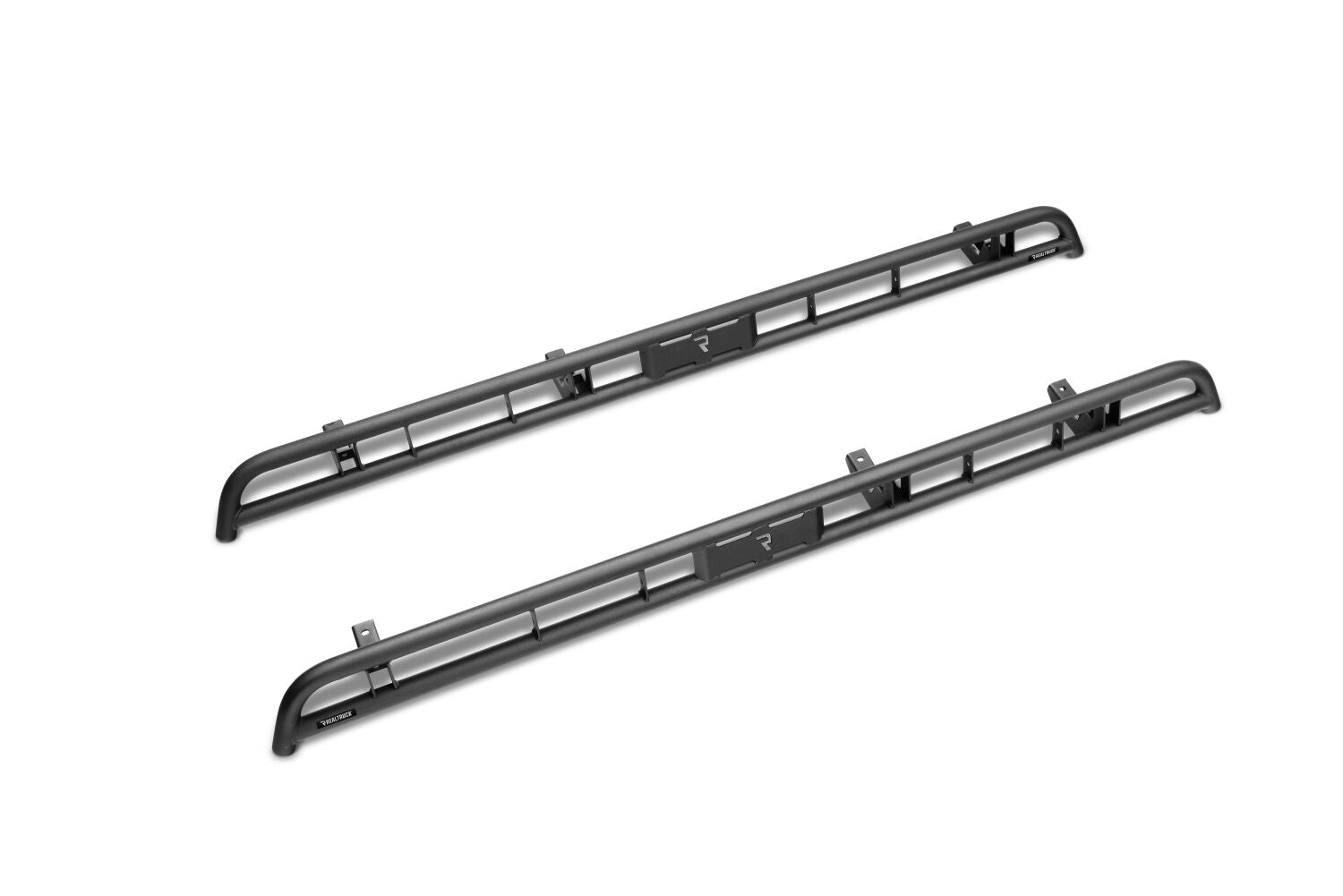 RKR Rock Rails Cab Length (2 Steps per Side) 2015-2025 Chevy Colorado/GMC Canyon Crew Cab Textured Black NFab