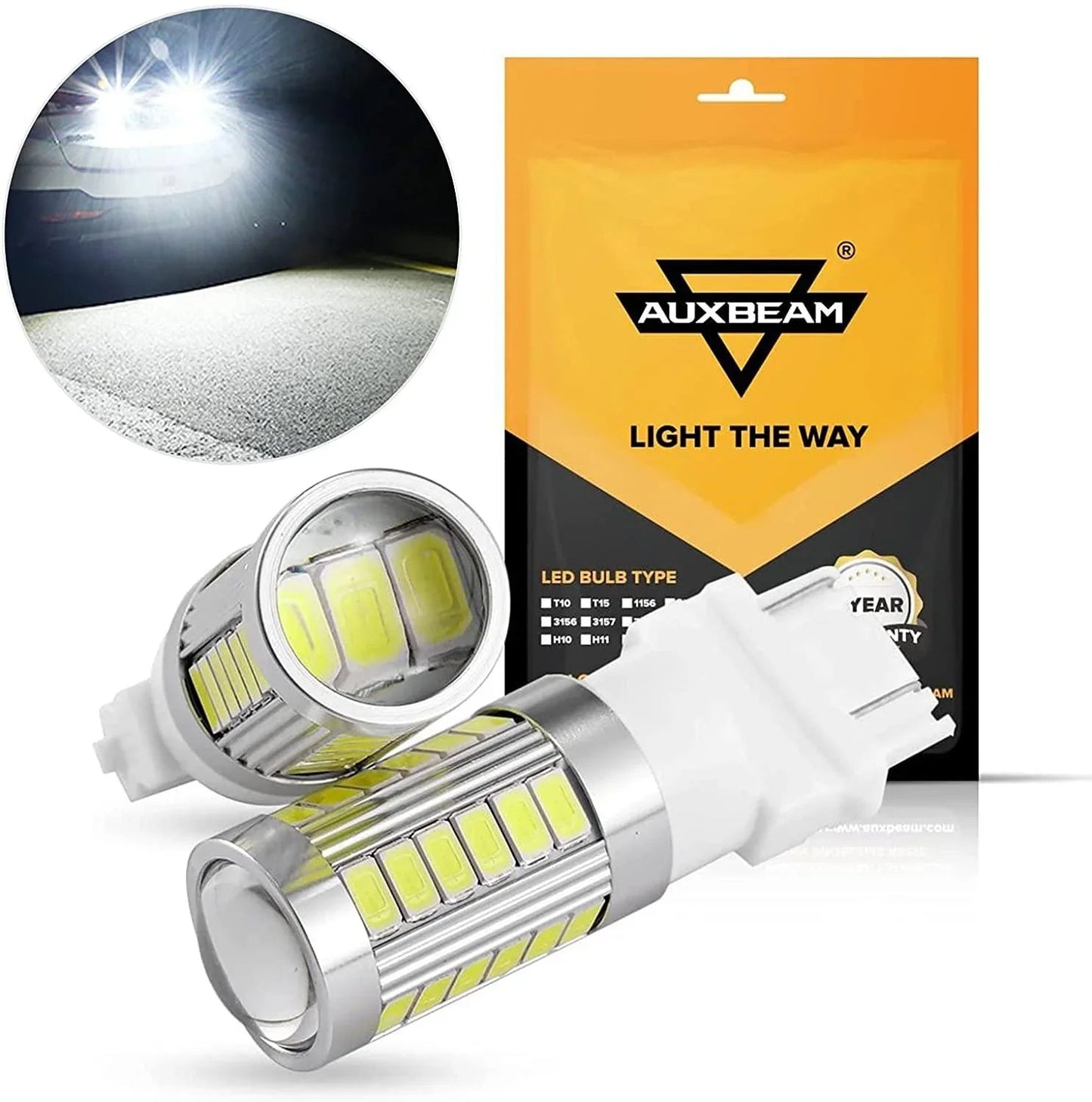 For 2009-2010 Dodge Ram 3500(with 4 headlamps) F-16 Plus Series Built-in Canbus Automotive Grade 14000LM LED Light Bulbs High Low Beam Bundle