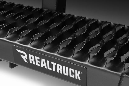 Growler Step System Cab Length (1 Step per Side) 7 Inch Board 2007-2018 Chevy Silverado/GMC Sierra 1500/2007-2019 2500 HD/3500 HD Crew Cab Gas Engine Textured Black NFab