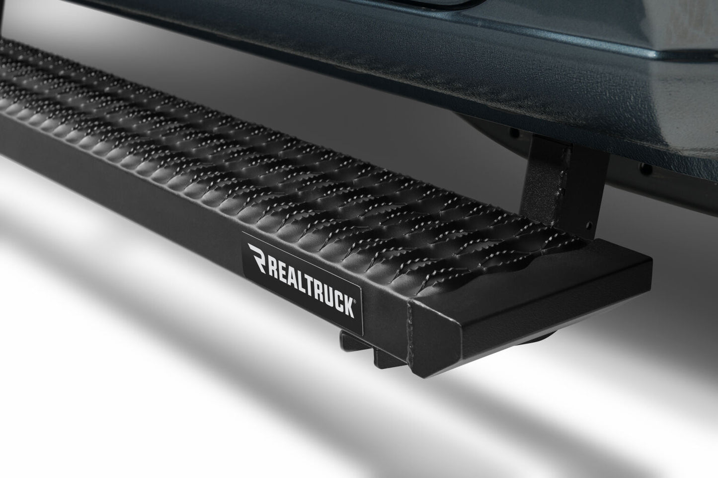 Growler Step System Cab Length (1 Step per Side) 7 Inch Board 2019 (New Body Style)-2025 Chevy Silverado/GMC Sierra 1500/2020-2025 2500 HD/3500 HD Crew Cab Textured Black NFab