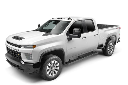Growler Step System Cab Length (1 Step per Side) 7 Inch Board 2019 (New Body Style)-2025 Chevy Silverado/GMC Sierra 1500/2020-2025 2500 HD/3500 HD Double Cab  Textured Black NFab