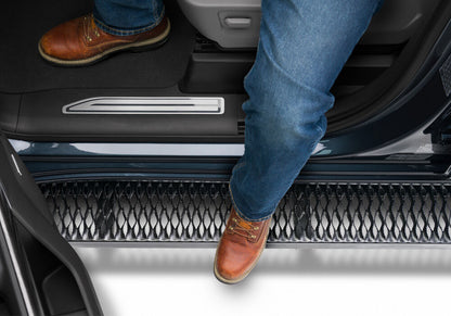 Growler Step System Cab Length (1 Step per Side) 7 Inch Board 2019 (New Body Style)-2025 Chevy Silverado/GMC Sierra 1500/2020-2025 2500 HD/3500 HD Double Cab  Textured Black NFab