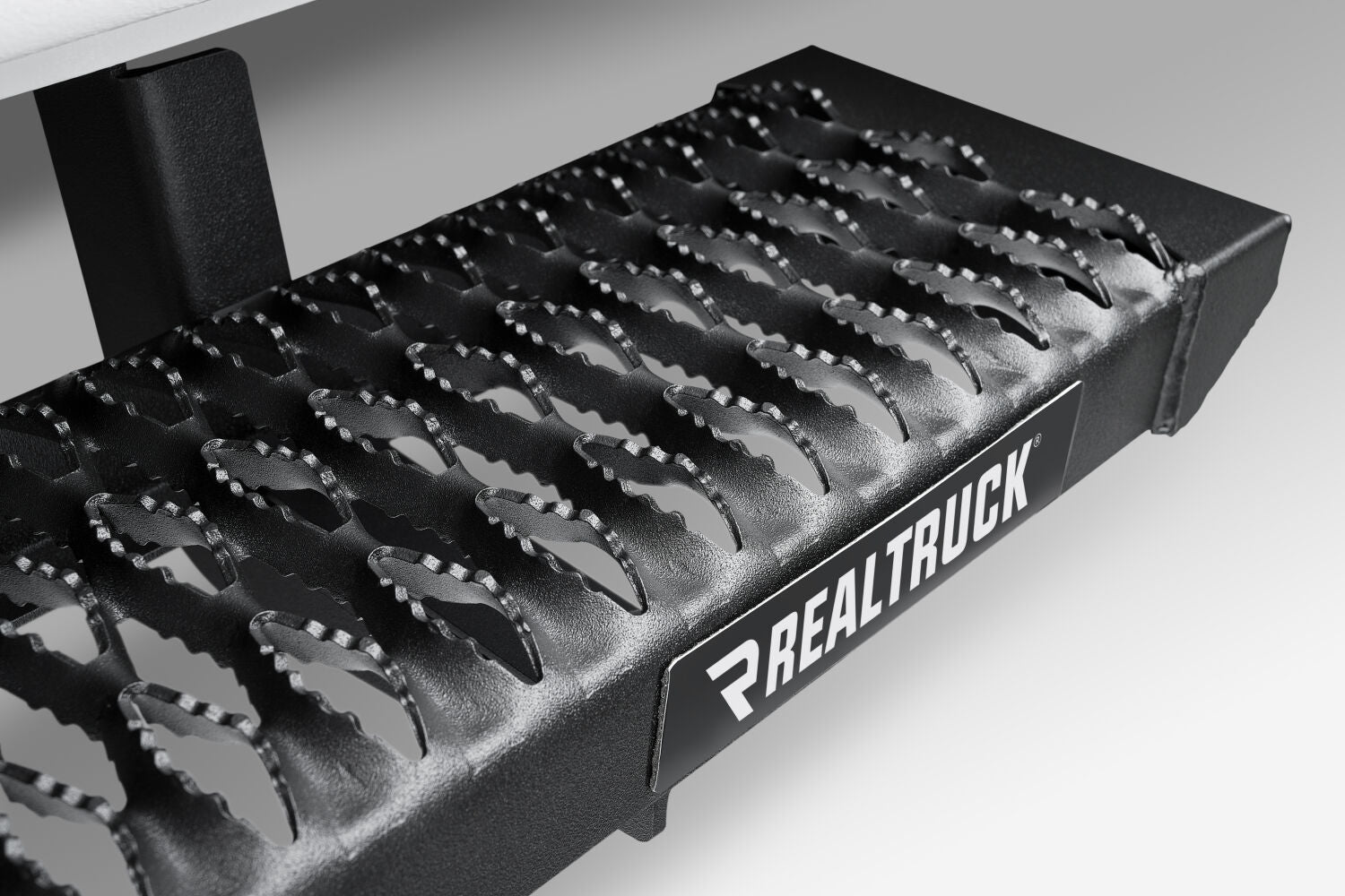 Growler Step System Cab Length (1 Step per Side) 7 Inch Board 2015-2025 Ford F-150/ 17-25 Raptor SuperCrew/2017-2026 Ford F-250/350/450 Crew Cab Textured Black NFab