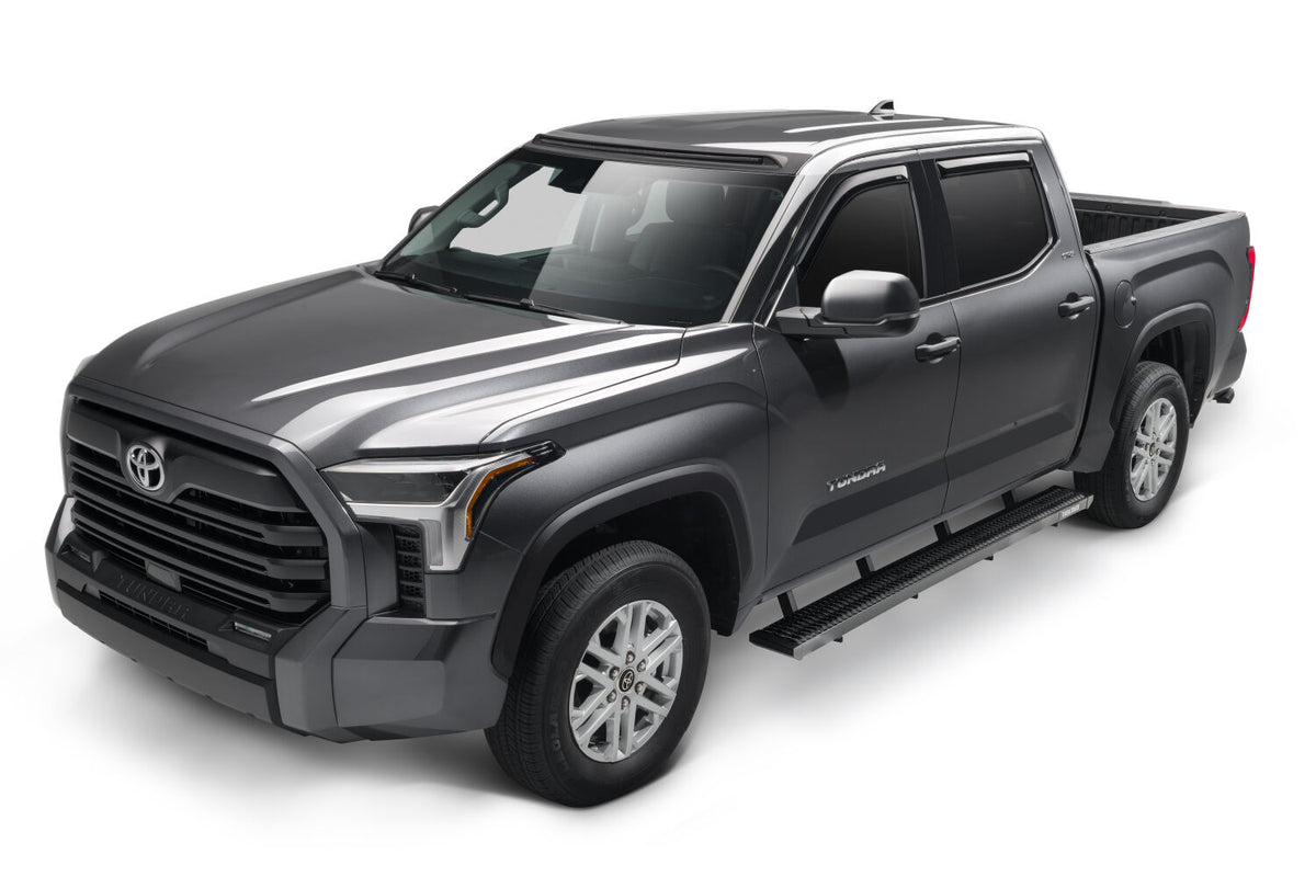 Growler Step System Cab Length (1 Step per Side) 7 Inch Board 2022-2025 Toyota Tundra CrewMax Textured Black NFab