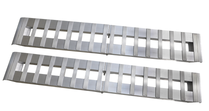 1 Pair Heavy Duty 8 foot Foldable Aluminum Loading Ramp 15 Inch x 96 Inch 3K Capacity Per Ramp Gen Y Hitch