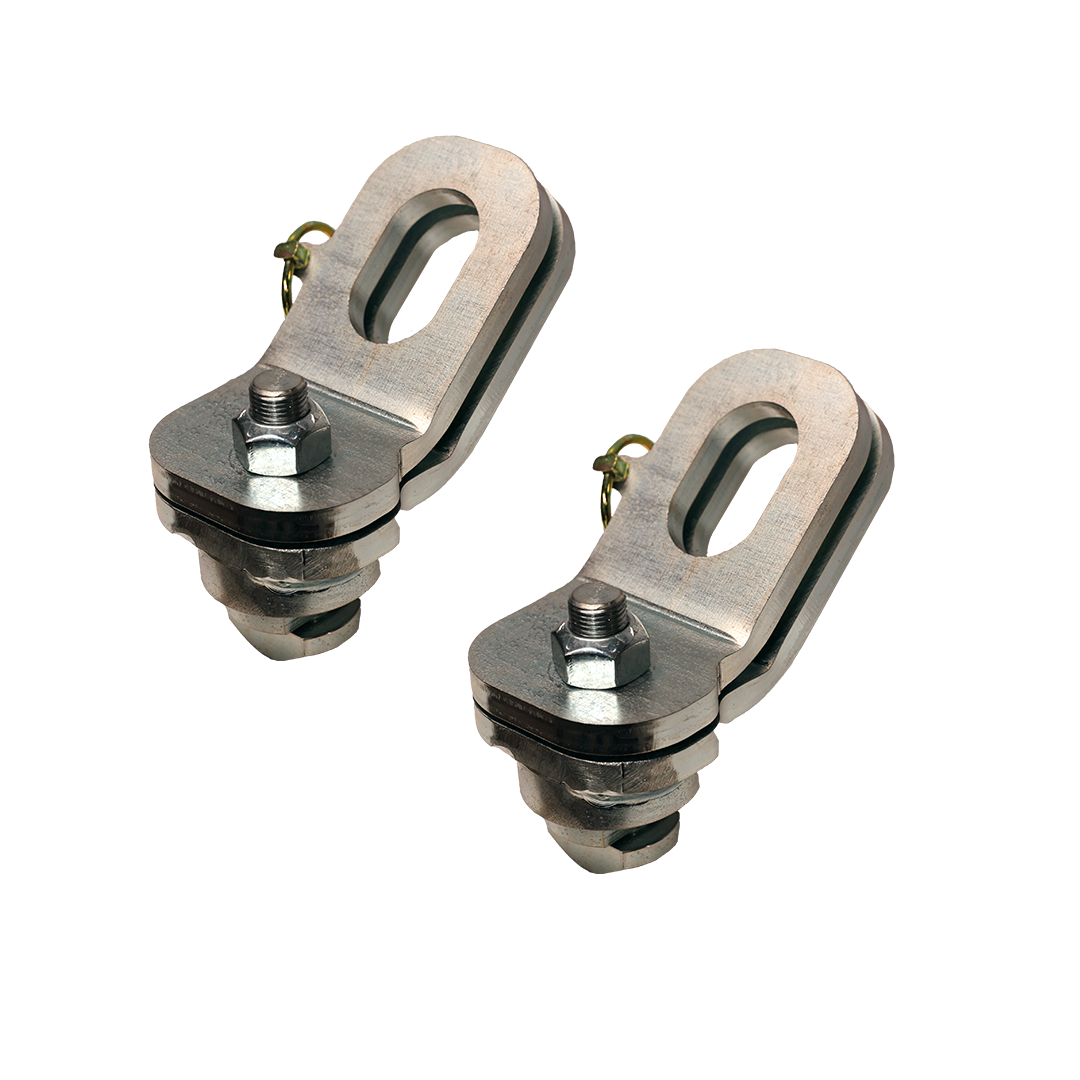 1 Pair Plate Style Puck Anchor Assembly for Dodge Ram Gen Y Hitch