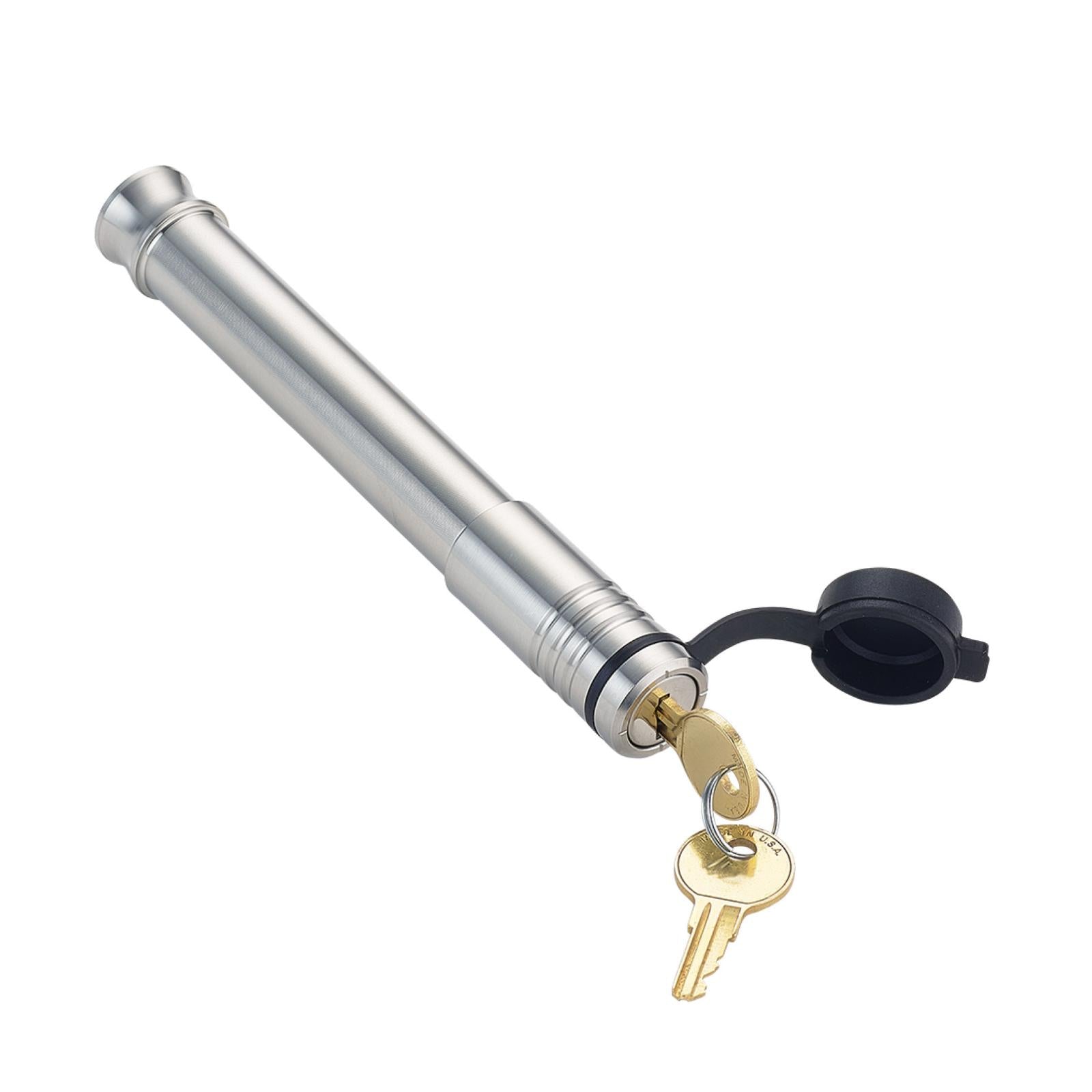 1 Pack (1) 3/4 Inch x 3-7/8 Inch Span Hitch Lock 2 Keys Included Fitment: Mega Duty 32K Boss 32K Gen Y Hitch