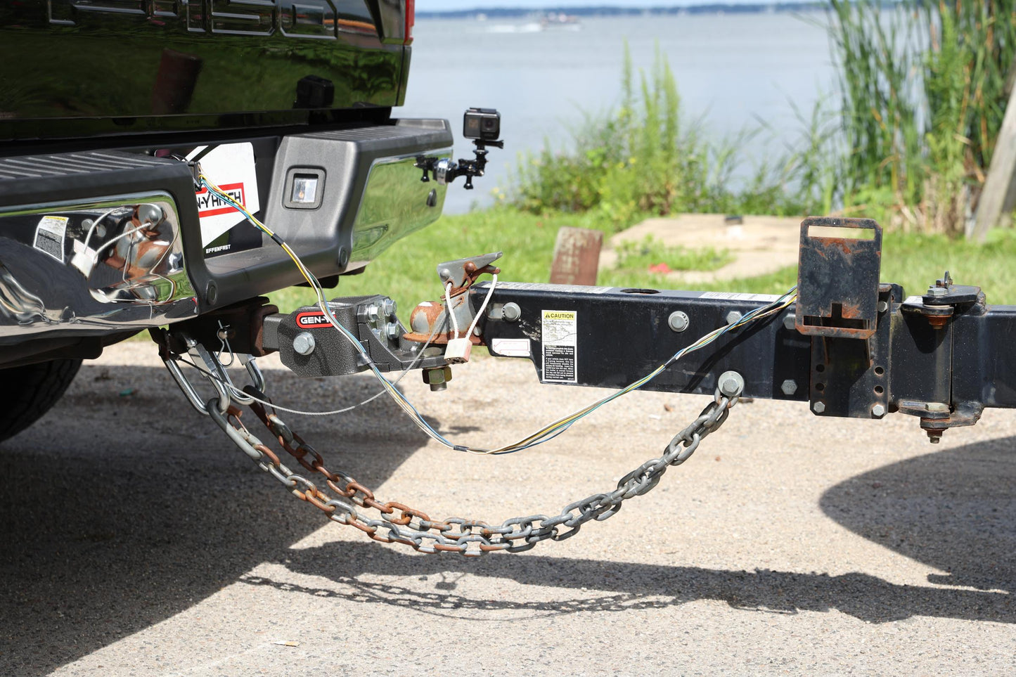 Glyder Torsion Flex 2 Inch Shank 2 Inch drop .4K .7K TW 7K Hitch & Ball Platform with 1 Inch Diameter Mounting Hole Gen Y Hitch