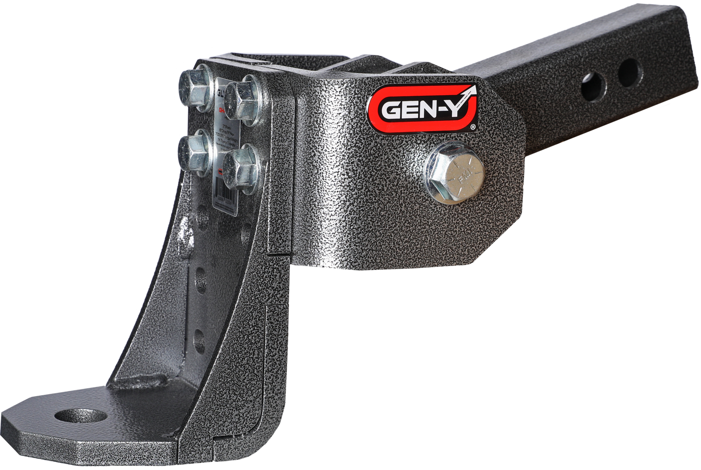 Glyder Torsion Flex 2 Inch Shank 6 Inch drop .4K .7K TW 7K Hitch & Ball Platform with 1 Inch Diameter Mounting Hole Gen Y Hitch