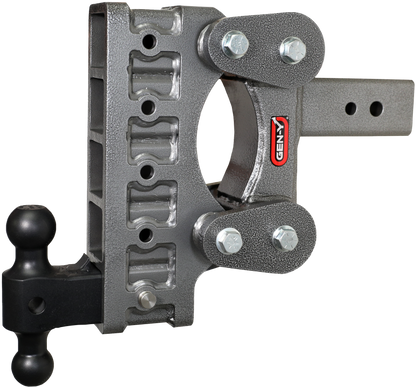 The Boss Torsion Flex 3 Inch Shank 9 Inch Drop 2.4K TW 21K Hitch & GH-061 Dual-Ball Gen Y Hitch