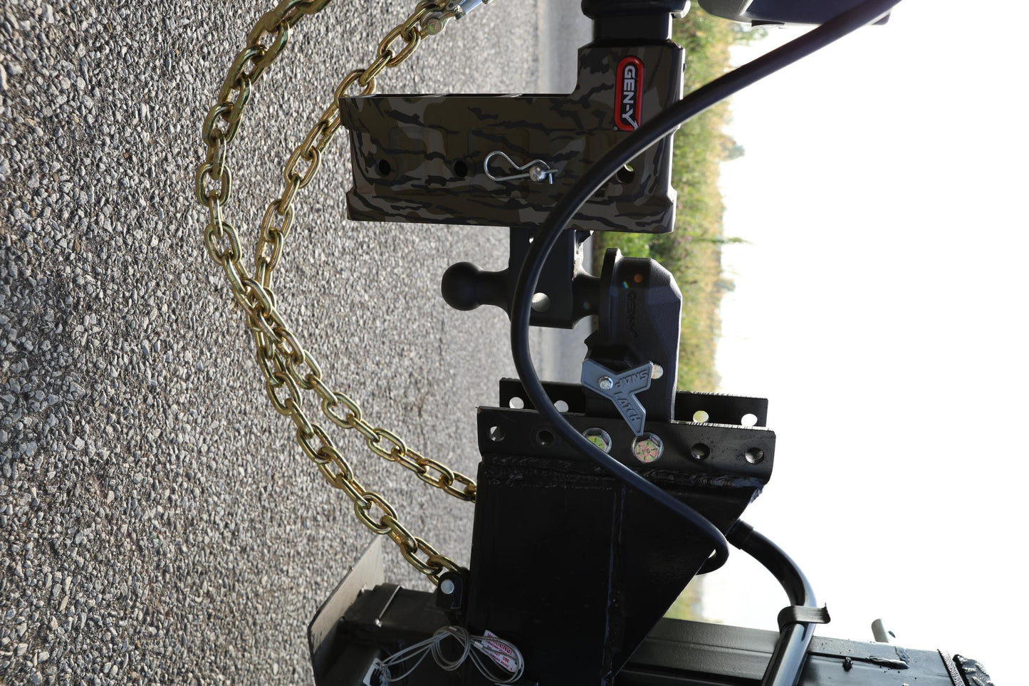 Admiral Coupler Flat Plate Mount Cast SnapLatch 20K Capacity 2K Tongue weight Gen Y Hitch