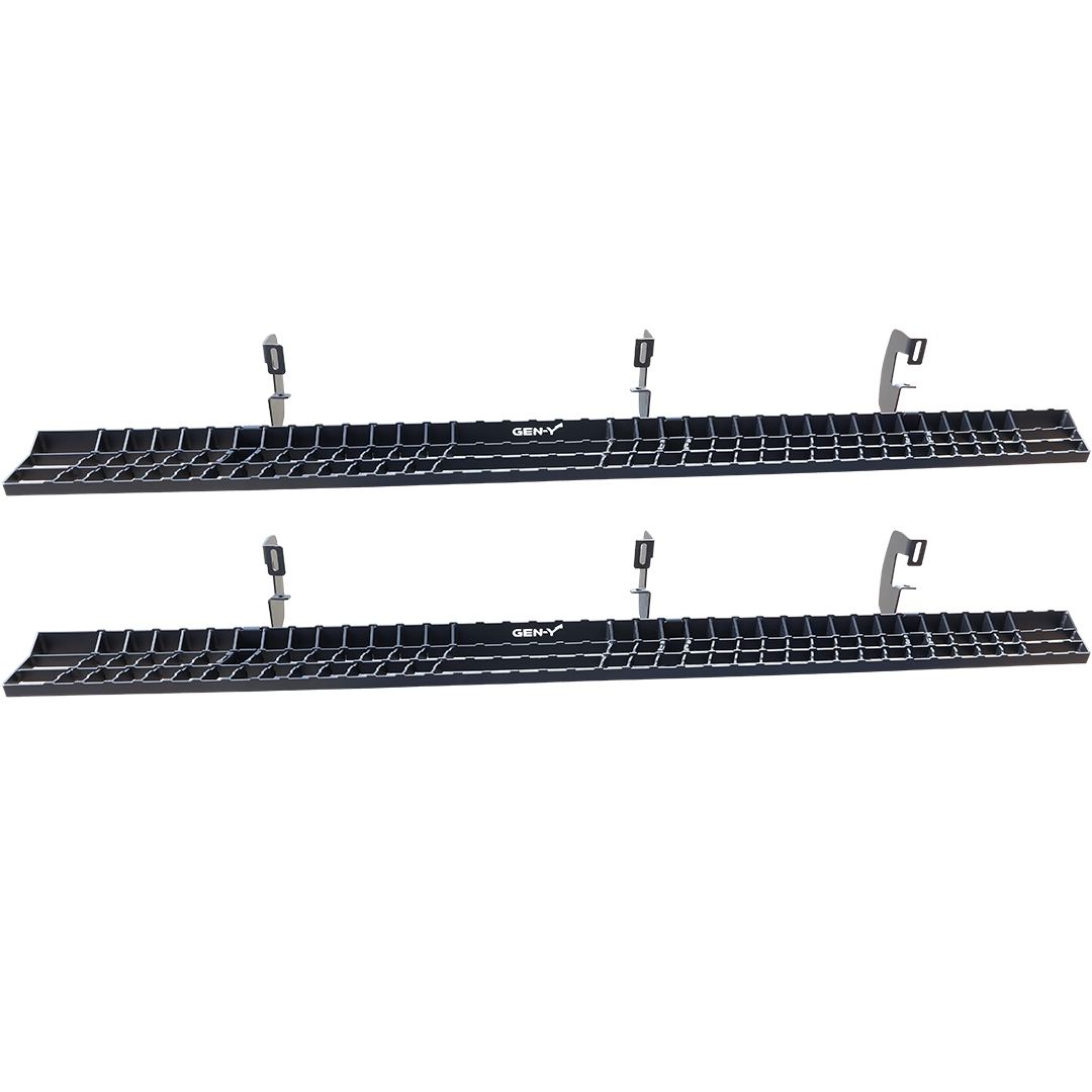Running Boards Fits Ford F150 (2015-2024), F250/F350 (2017-2024) Crew Cab RS & CS Gen Y Hitch