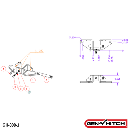 Sway Control Head
