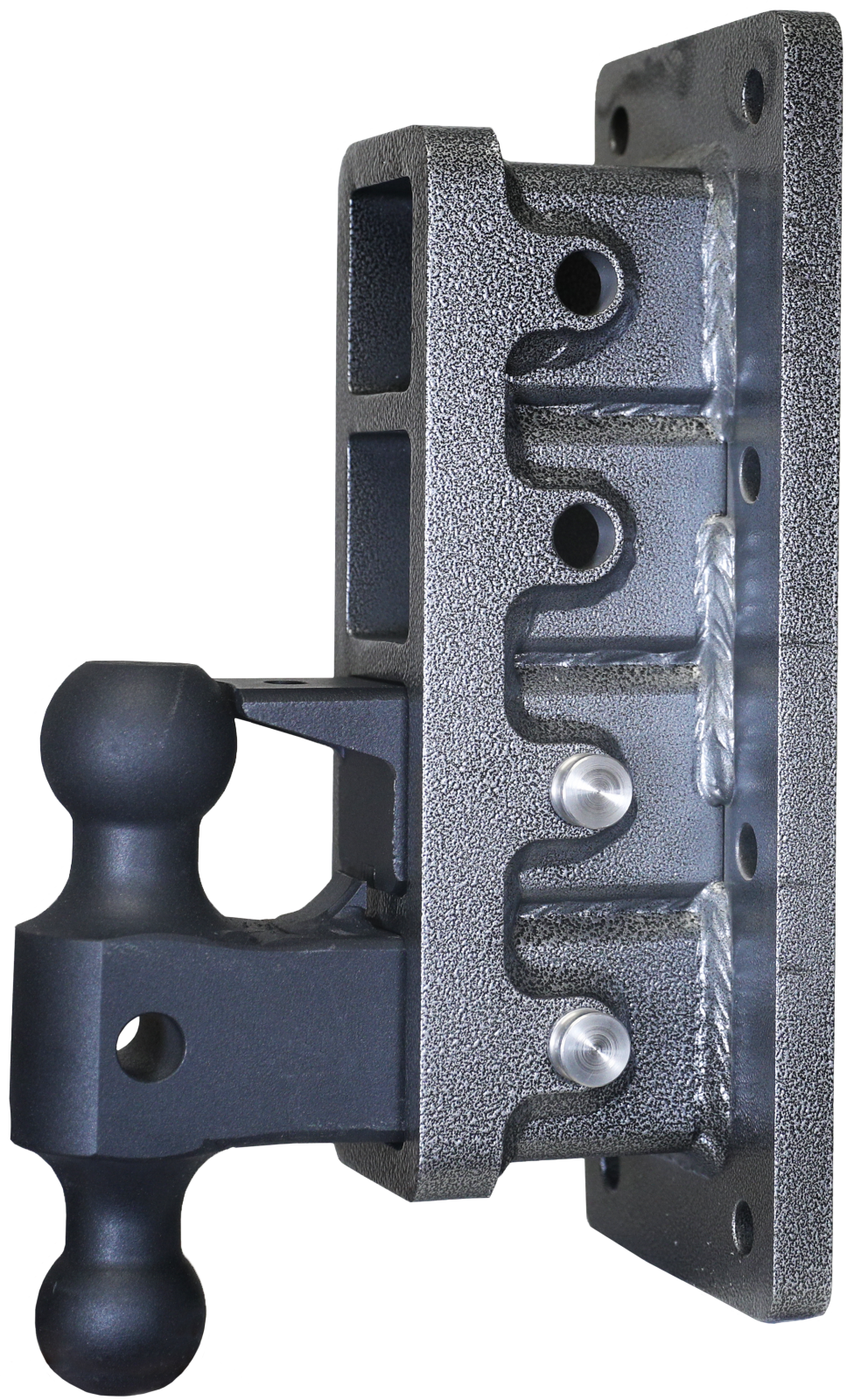 Mega Duty 2.5 Inch Bolt-On 9 Inch Drop 3.5K TW 32K Hitch & GH-0161 Dual-Ball & GH-0162 Pintle Lock Gen Y Hitch