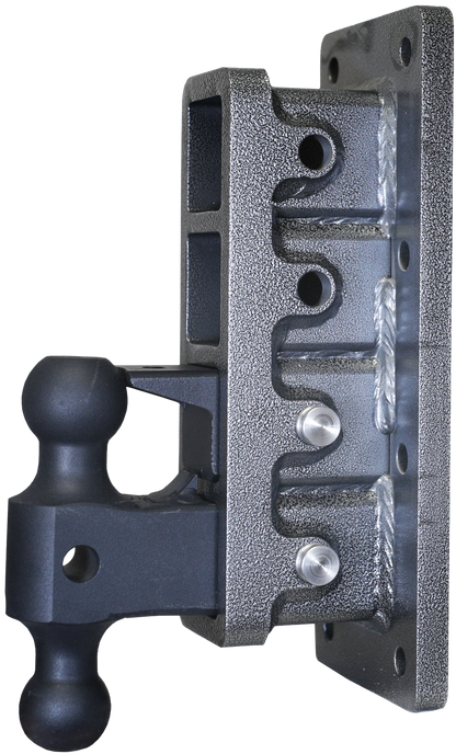 Mega Duty 2.5 Inch Bolt-On 9 Inch Drop 3.5K TW 32K Hitch & GH-0161 Dual-Ball & GH-0162 Pintle Lock Gen Y Hitch
