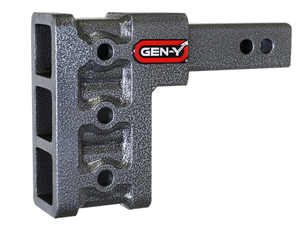 Mega Duty 2 Inch Shank 5 Inch Drop 1.5K TW 10K Hitch Only Gen Y Hitch