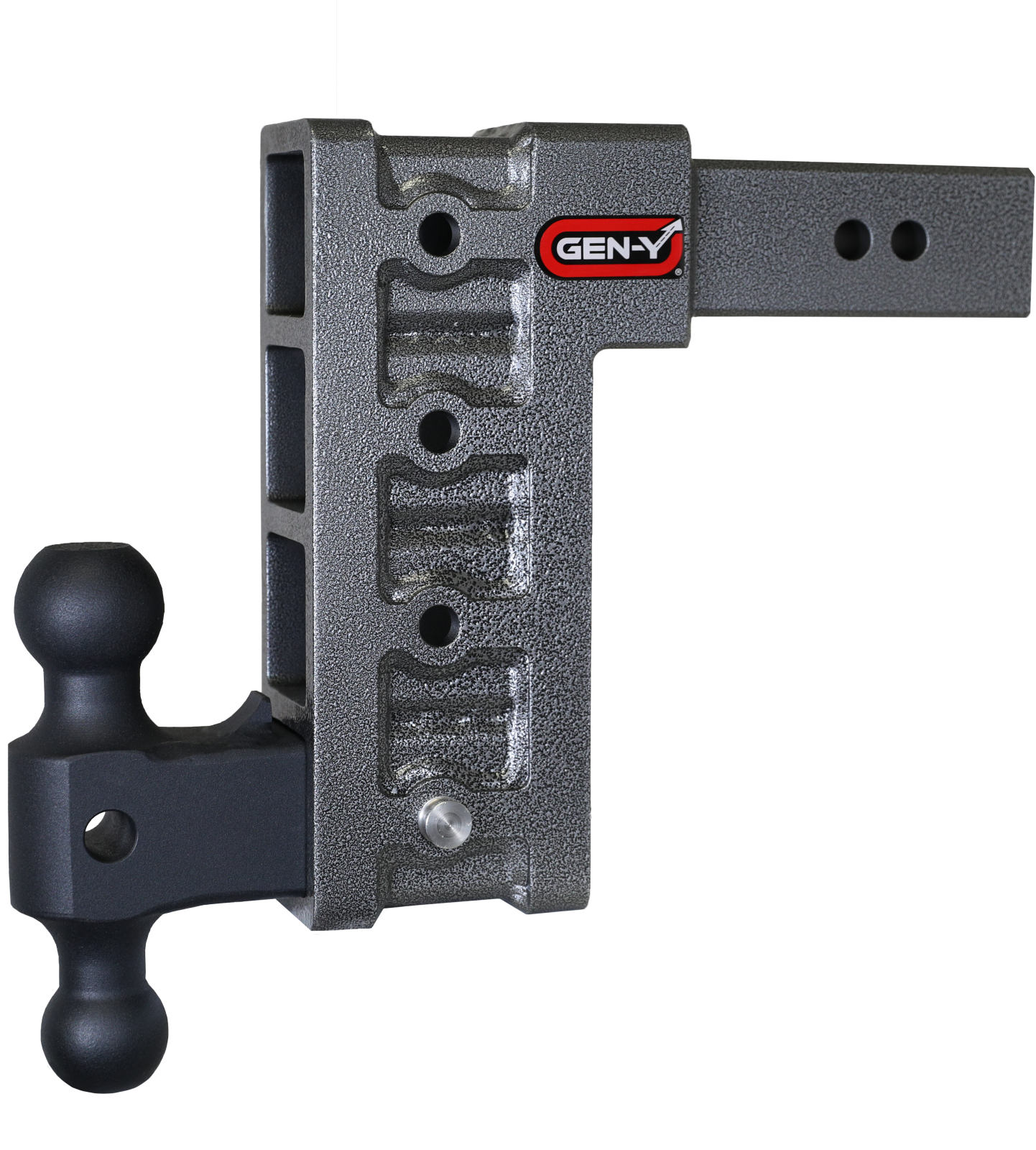 Mega Duty 2.5 Inch Shank 9 Inch Drop 3K TW 21K Hitch & GH-061 Dual-Ball Gen Y Hitch