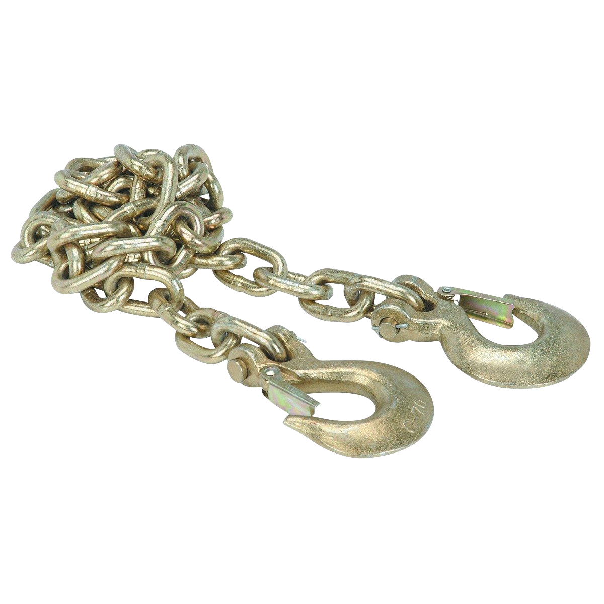 Executive Fifth to Gooseneck Safety Chain 3/8 x 84 Inch Safety Chain with 2 Safety Slip Hooks Grade 70 Gen Y Hitch