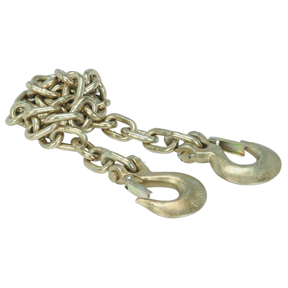 Executive Fifth to Gooseneck Safety Chain 3/8 x 84 Inch Safety Chain with 2 Safety Slip Hooks Grade 70 Gen Y Hitch