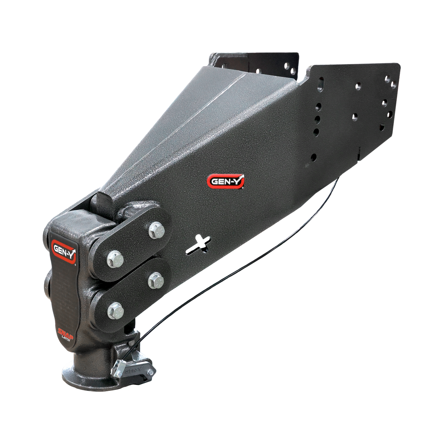 Executive Torsion Flex Auto Latch Fifth Wheel to Gooseneck 2 5/16 Inch Coupler 1.5K 4.5K pin weight range 30K Towing Gen Y Hitch