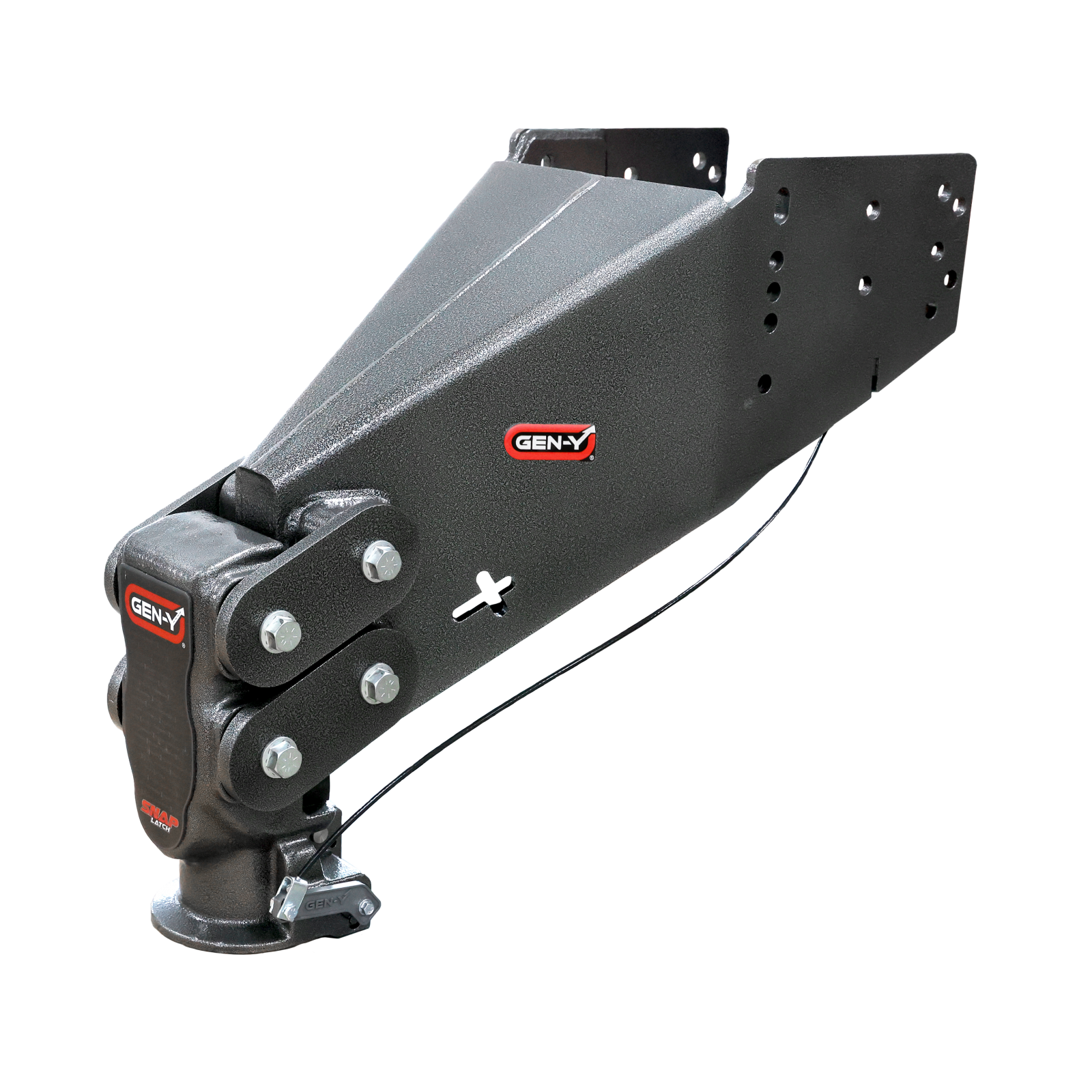 Executive Torsion Flex Auto Latch Fifth Wheel to Gooseneck 2 5/16 Inch Coupler 1.5K 4.5K pin weight range 30K Towing Gen Y Hitch