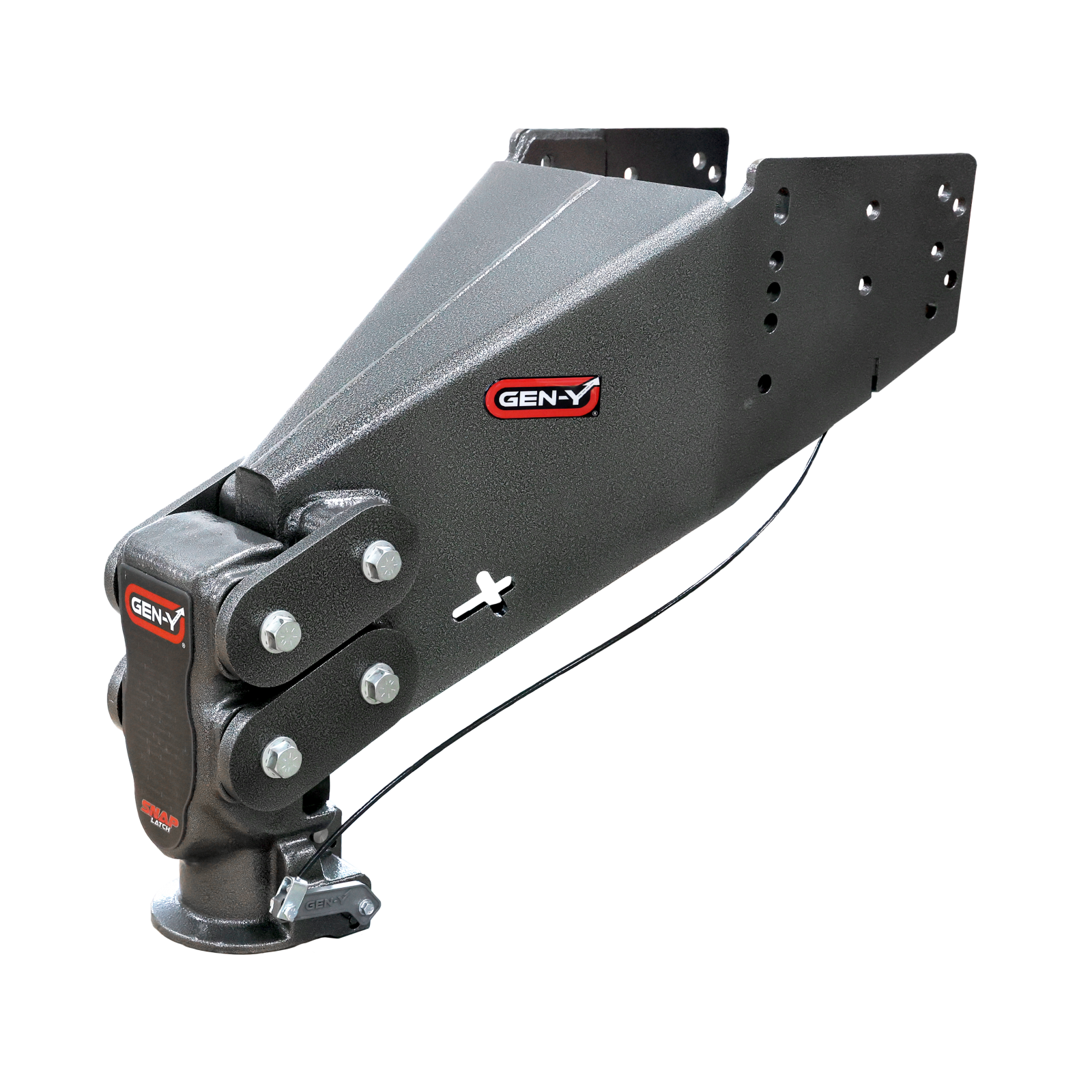 Executive Torsion Flex Auto Latch Fifth Wheel to Gooseneck 2 5/16 Inch Coupler 3.5K 6.5K pin weight range 30K Towing Gen Y Hitch