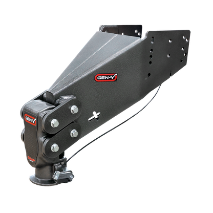 Executive Torsion Flex Auto Latch Fifth Wheel to Gooseneck 2 5/16 Inch Coupler 3.5K 6.5K pin weight range 30K Towing Gen Y Hitch