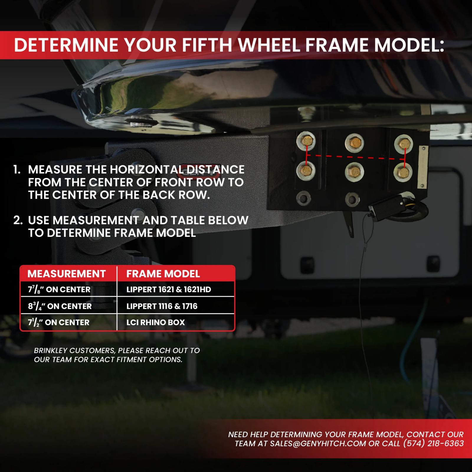 Nomad Static Fifth Wheel to Gooseneck 2 5/16 Inch Coupler 6.5K TW 30K Overall Towing Texture Black Fits 1621, 1116, & 1716 Frames Gen Y Hitch