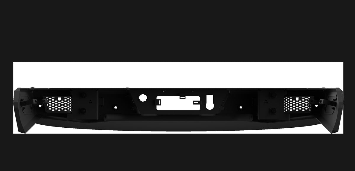 2020-2026 Chevrolet Silverado 2500/3500 Ambush Rear Bumper Body Armor 4X4