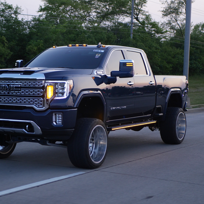 Lumastep M1 Light Up Running Boards | 2020-2026 Chevy Silverado & GMC Sierra 2500/3500