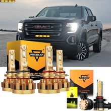 Automotive Grade 14000LM LED Light Bulbs High Low Beam Bundle