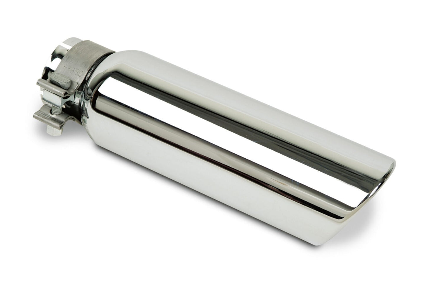Stainless Steel Exhaust Tip 10 Inch Inlet Size: 3.0 Inch Outlet Size: 4.0 Inch Polished Stainless Steel Kit Go Rhino
