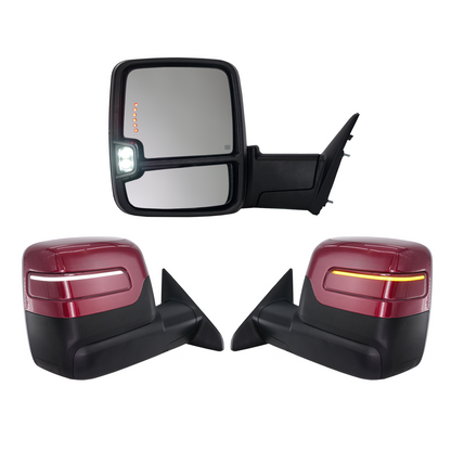 2023+ Style Ram Tow Mirrors | 2019-2022 Dodge Ram 2500/3500