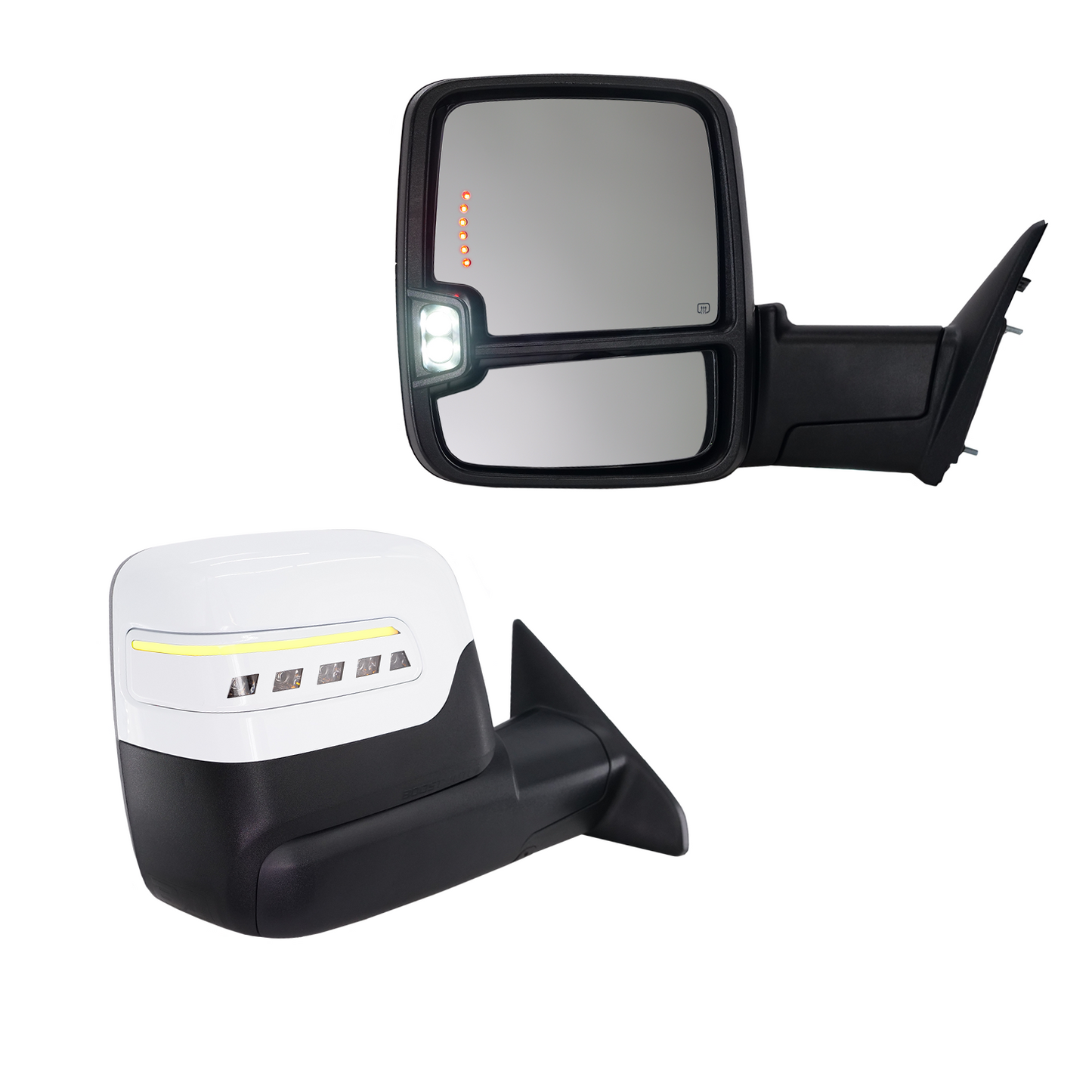 2023+ Style Ram Tow Mirrors | 2019-2024 Dodge Ram 1500