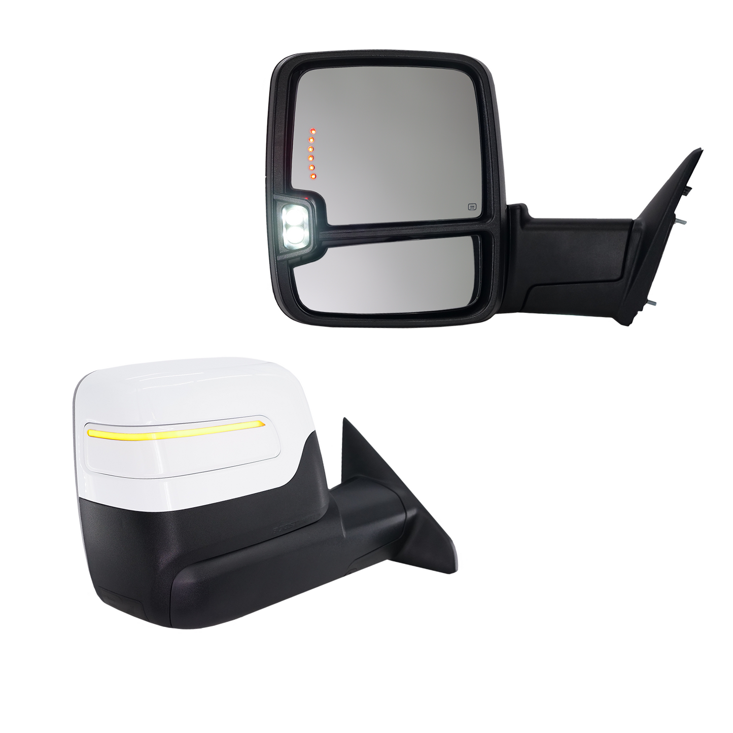 2023+ Style Ram Tow Mirrors | 2010-2018 Dodge Ram 2500/3500