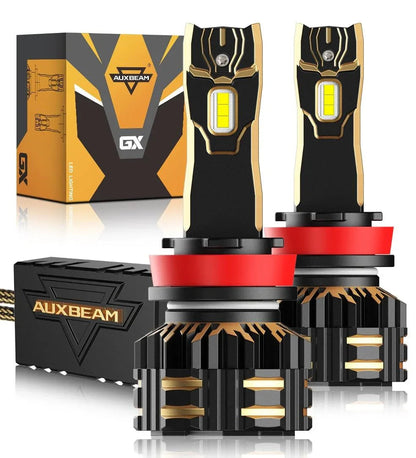 For 2007-2014 GMC Sierra 3500 HD 9005 H11 LED Headlight Bulbs Bundle