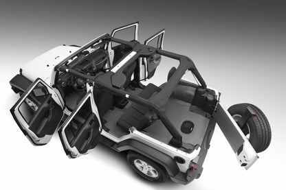 Guardian Impact Jeep Liner Grey 11-17 Jeep Wrangler Unlimited 70th Anniversary 4 Door / Jeep Wrangler Sport 2 Door and More Rear Husky Liners